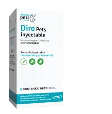Diro Pets Inyectable 20 mL ( Antes Pet Gard Inyectable )